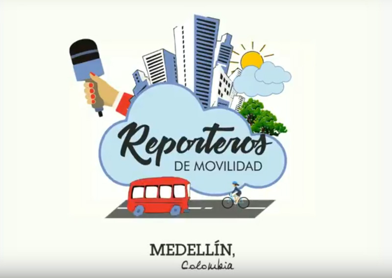 reporteros de movilidad medellin colombia