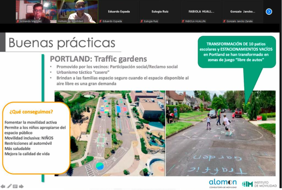 imagen de un ordenador en clase virtual online